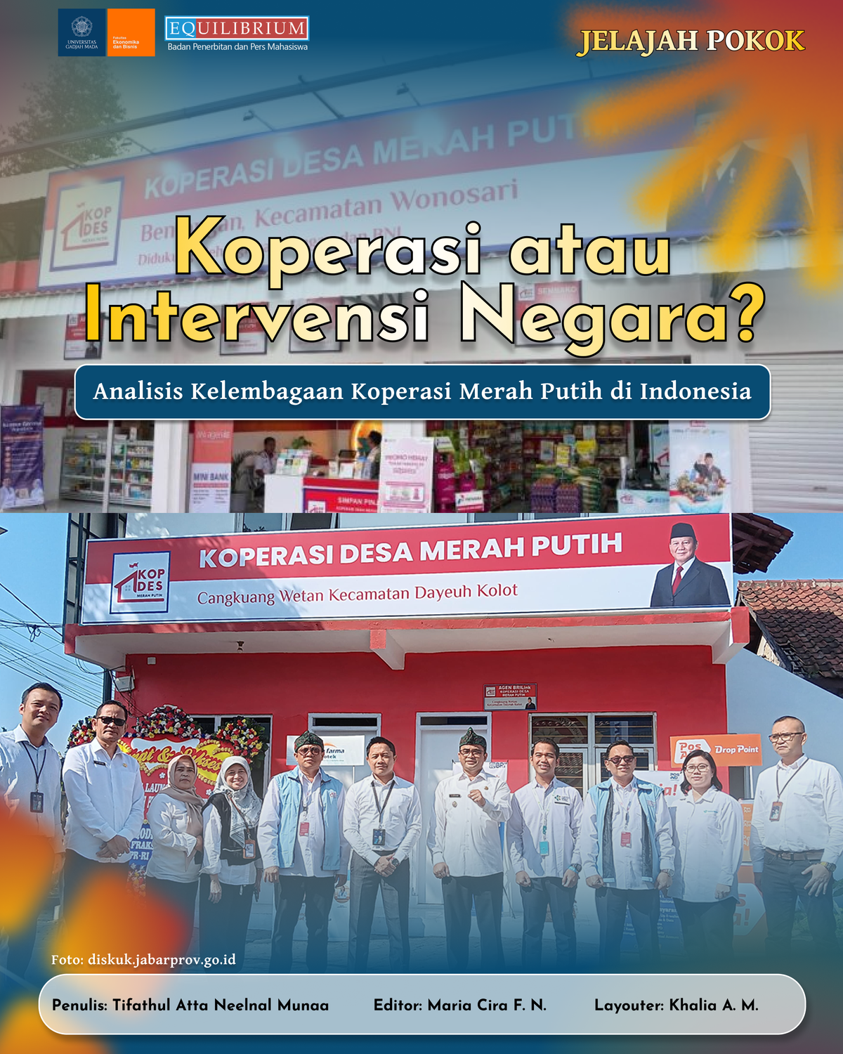 Koperasi atau Intervensi Negara? Analisis Kelembagaan Koperasi Merah Putih di Indonesia