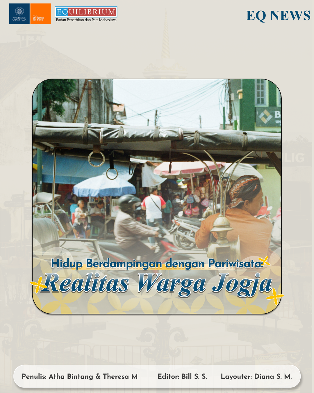 Hidup Berdampingan dengan Pariwisata: Realitas Warga Jogja