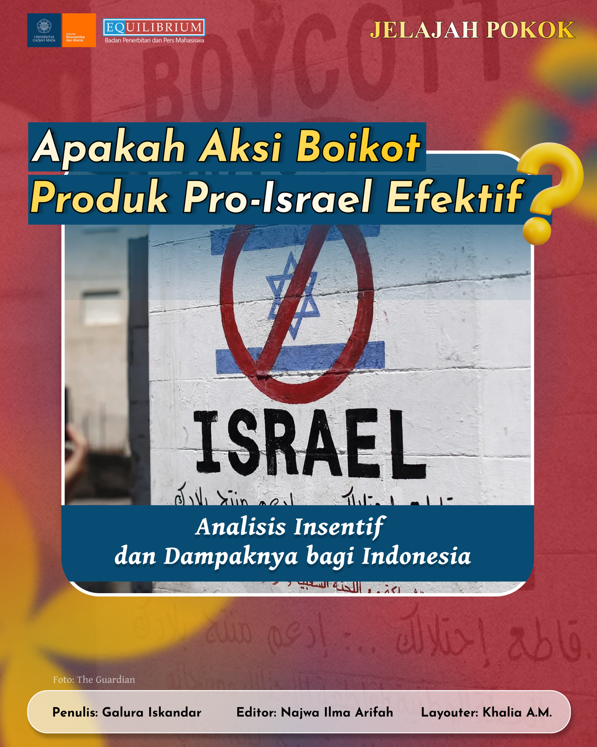Apakah Aksi Boikot Produk Pro-Israel Efektif? Analisis Insentif dan Dampaknya bagi Indonesia