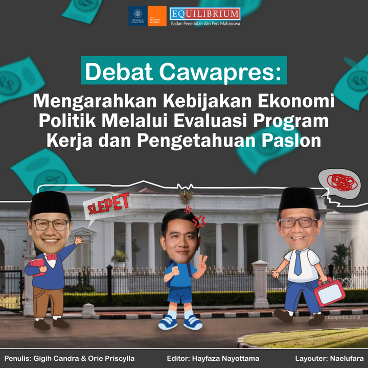 Debat Cawapres: Mengarahkan Kebijakan Ekonomi Politik Melalui Evaluasi Program Kerja dan Pengetahuan Paslon