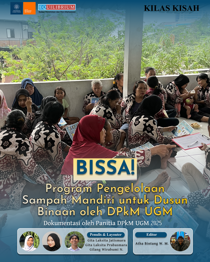 BISSA! Program Pengelolaan Sampah Mandiri untuk Dusun Binaan oleh DPkM UGM