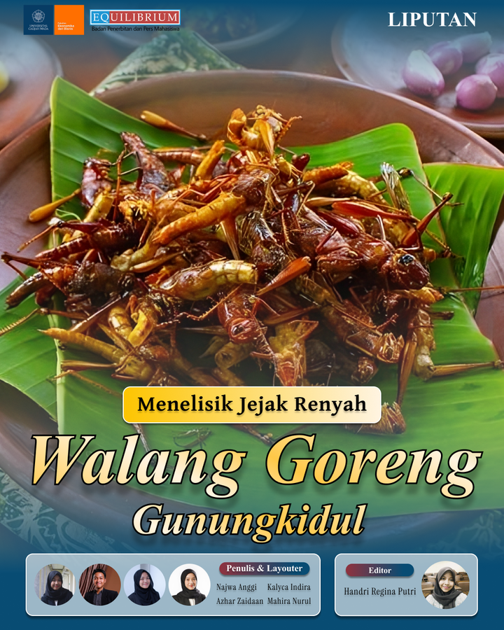 Menelisik Jejak Renyah Walang Goreng Gunungkidul