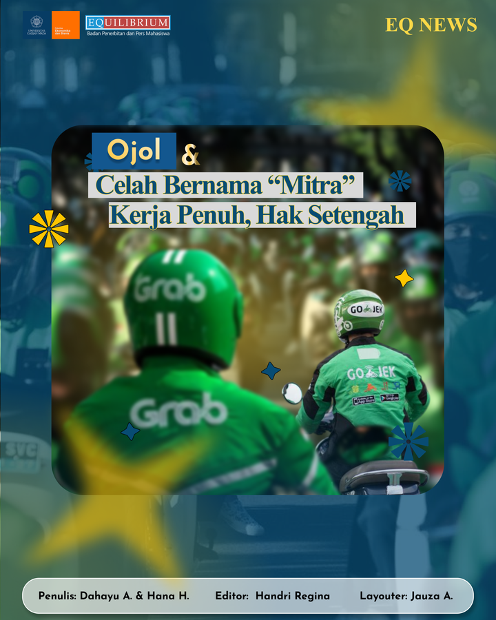 Ojol dan Celah Bernama “Mitra”: Kerja Penuh, Hak Setengah