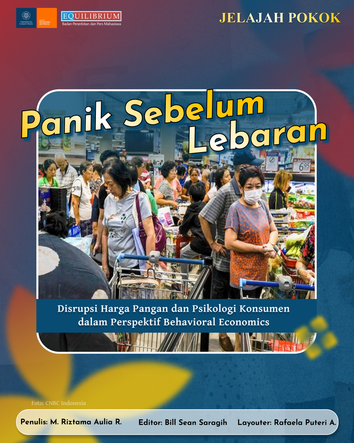 Panik Sebelum Lebaran: Disrupsi Harga Pangan dan Psikologi Konsumen dalam Perspektif Behavioral Economics